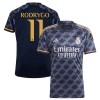 Original Fußballtrikot Real Madrid Rodrygo 11 Auswärtstrikot 2023-24 Für Herren